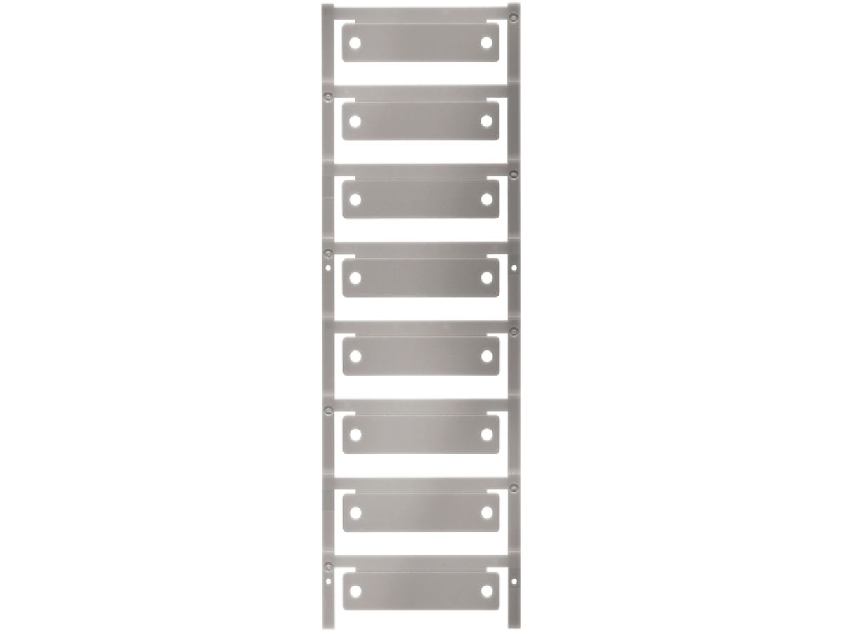 Gerätemarkierer Weidmüller MultiCard CC 15×60mm PA66 silber