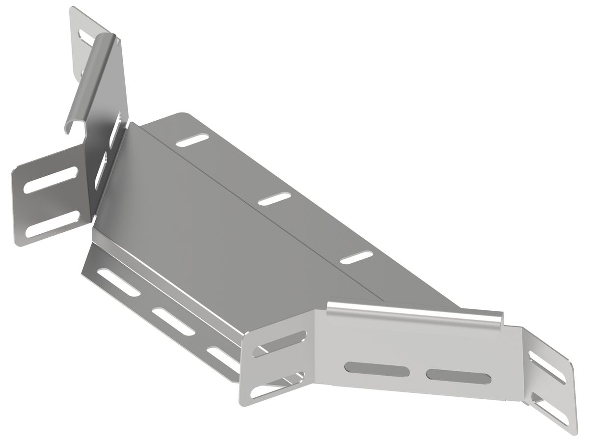 T-Abgang Lanz Oensingen ZMA 60×600mm Stahl bandverzinkt Zink-Aluminium