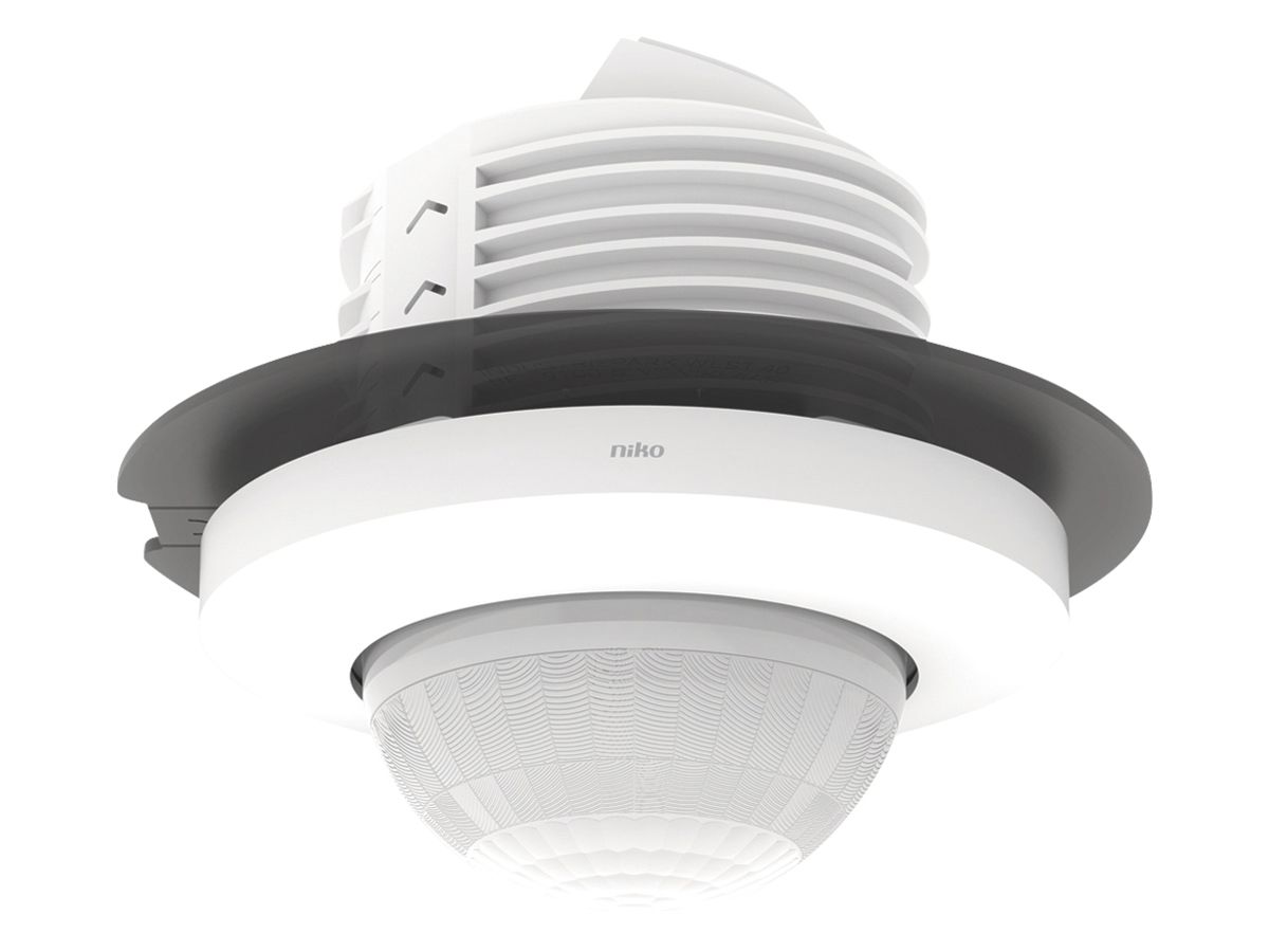 EB-Bewegungsmelder Niko M42LR PIR 10A 360° IP20 weiss
