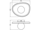 Wandleuchte LEDVANCE Decor Clay G9 1×5W 260×200×135mm braun