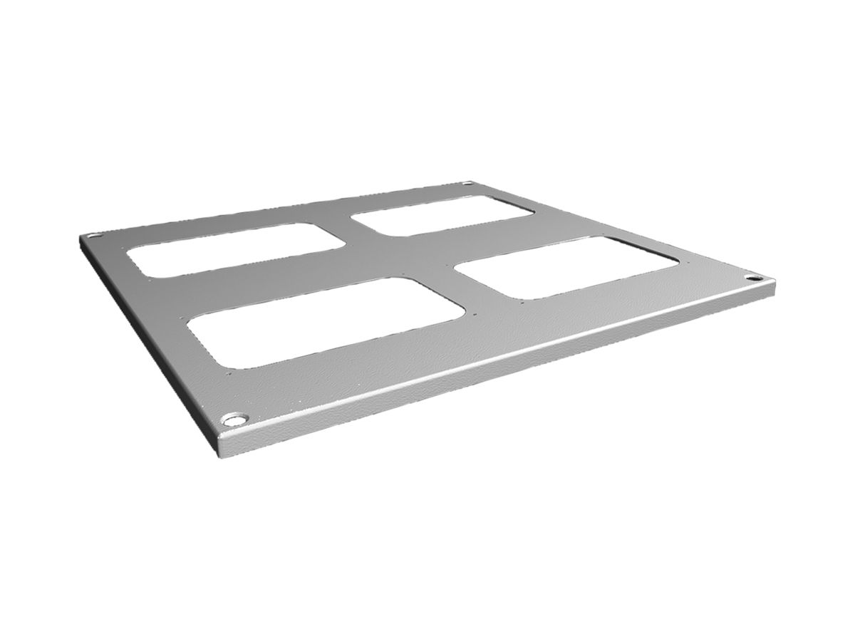 Oberbodenblech Rittal SV 9681.566 600×600mm Dachbeplankung grau