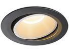 LED-Downlight SLV NUMINOS MOVE XL 37.4W 3500lm 2700K 20° DIM Ø190×118mm sz/ws