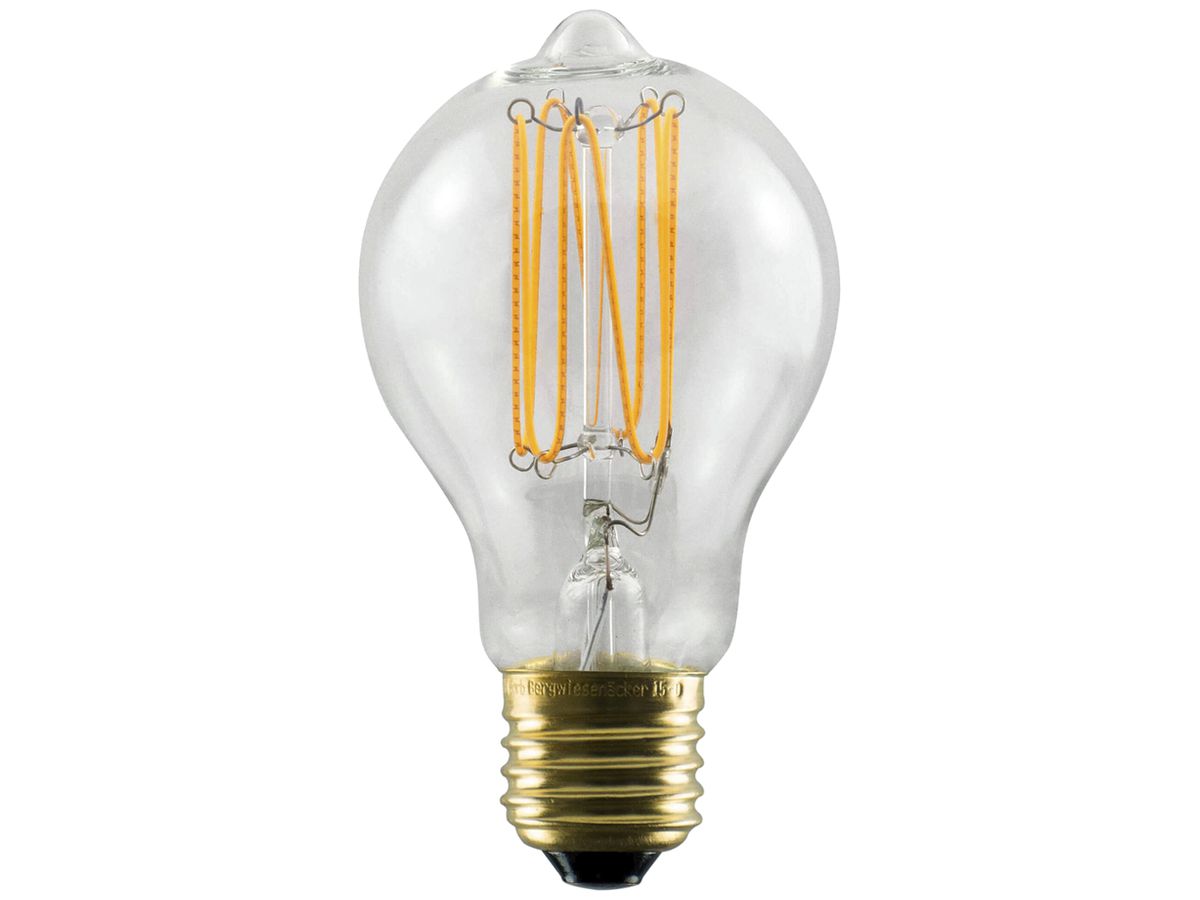 LED-Lampe SLV E27 6W 570lm 2200K DIM klar Ø60×110mm