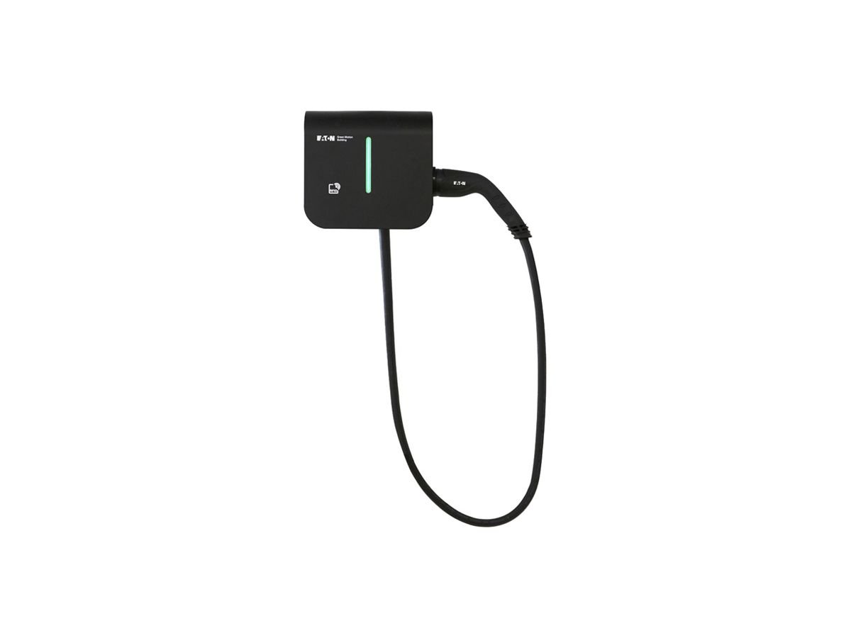 Ladestation Eaton GM Building 1×T2C 5m 32A 3.7…22kW RFID MID Wi-Fi