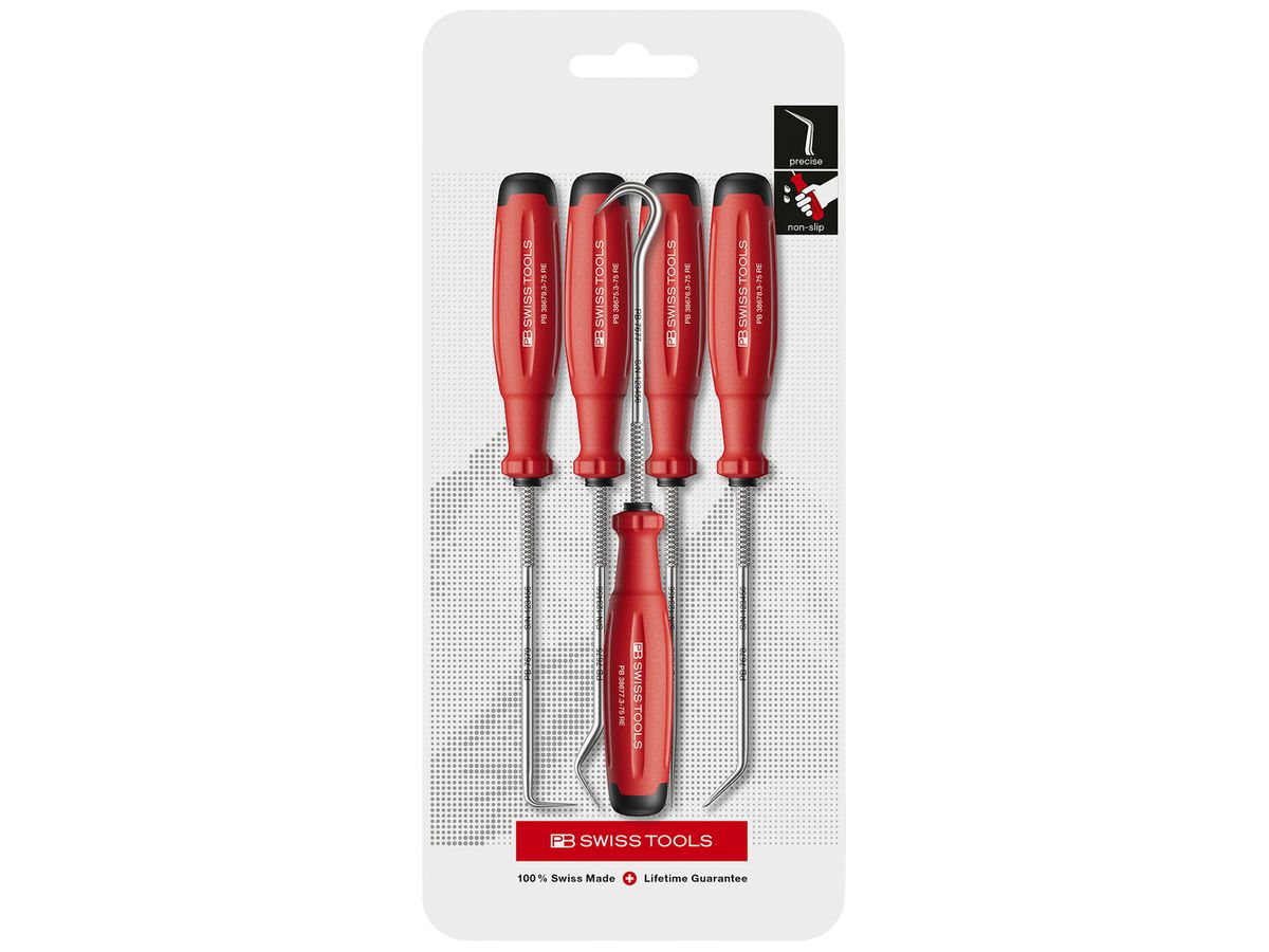 Hakenwerkzeug-Set PB SwissGrip Evo 5-tlg Blister