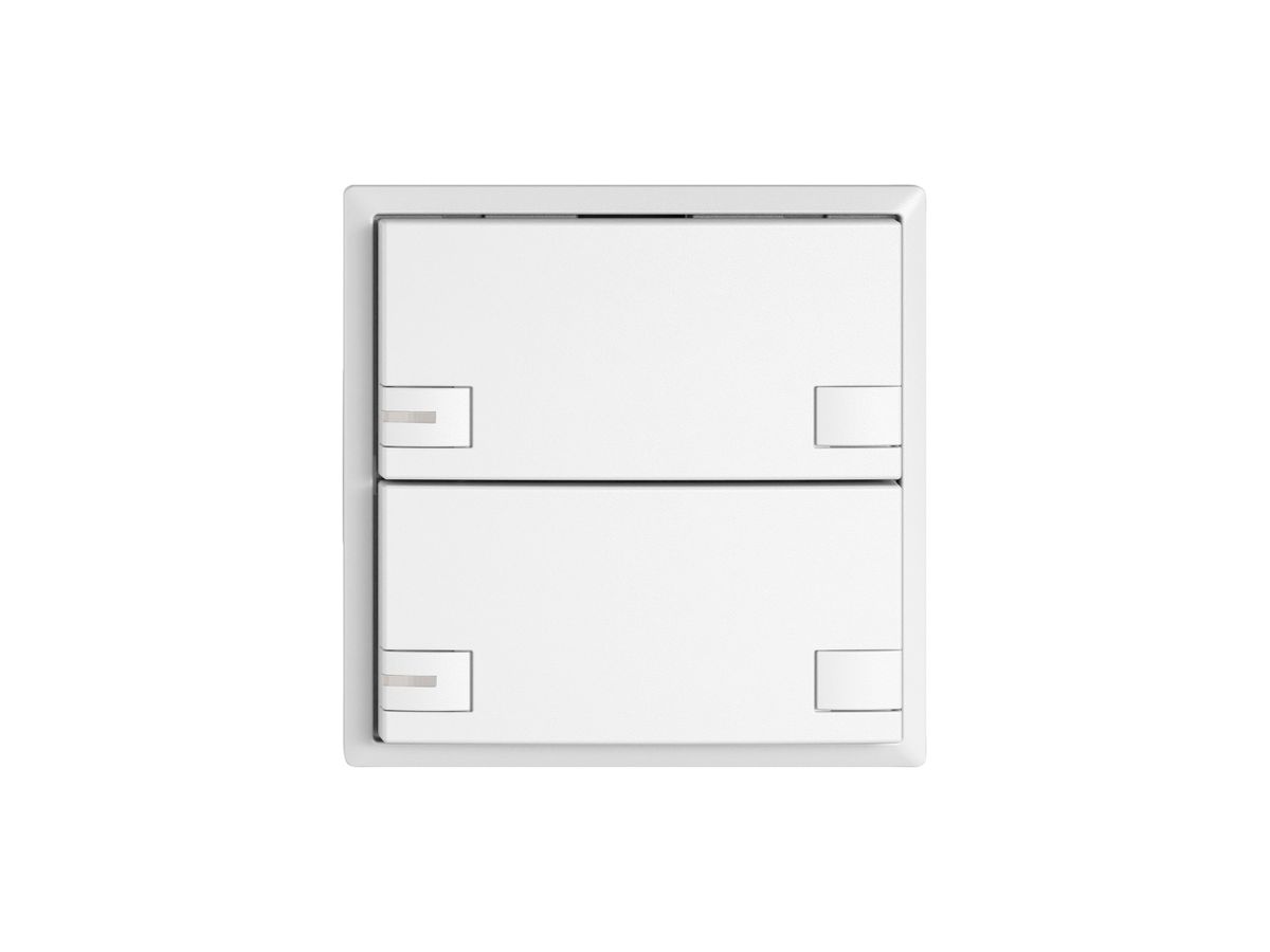 Universaltaster EDIZIO.liv UNI SNAPFIX® 12…48V m.LED blau 2× 2-Tbed.ws