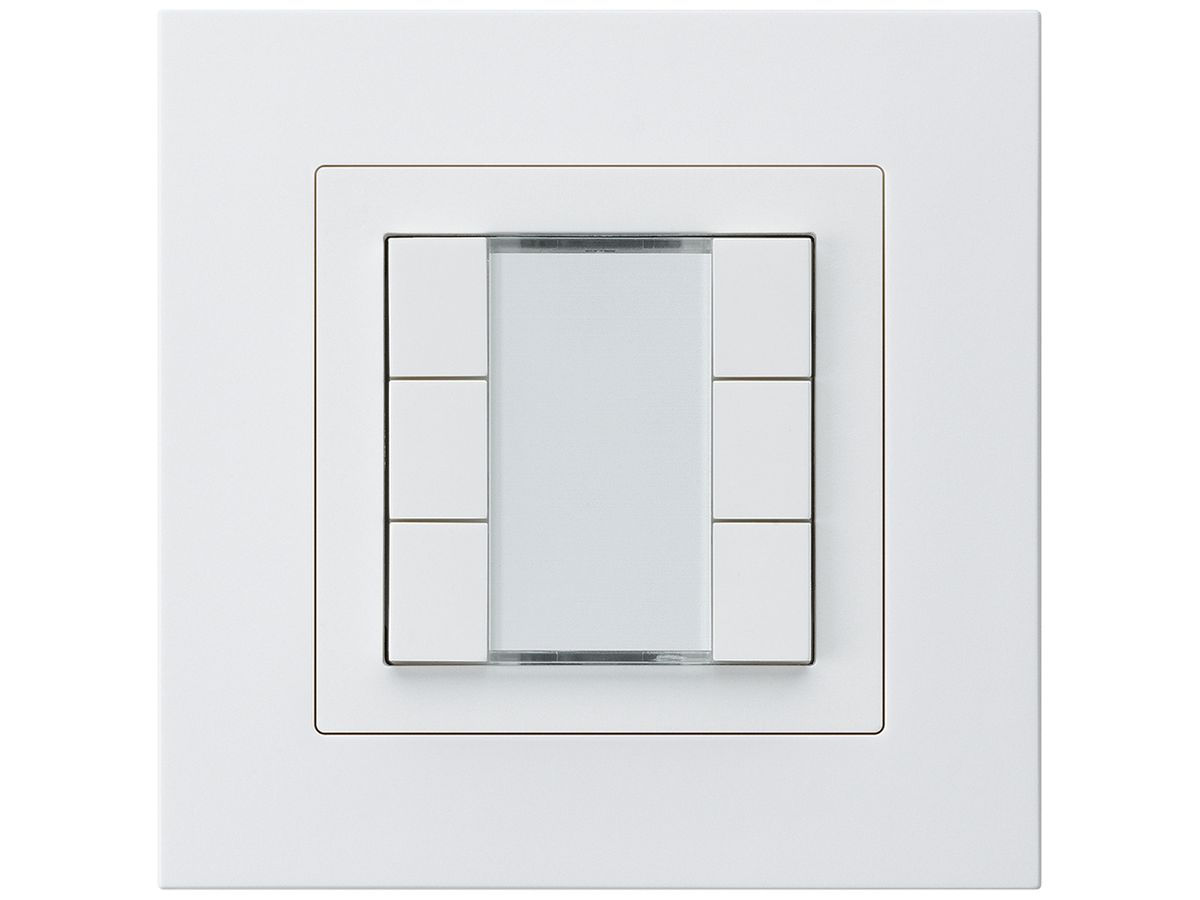 UP-Taster kallysto.pro KNX 6×s/e-link weiss