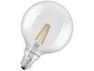 LED-Lampe LEDVANCE CLASSIC GLOBE E27 5.9W 806lm 827 R39 klar Ø125×168mm