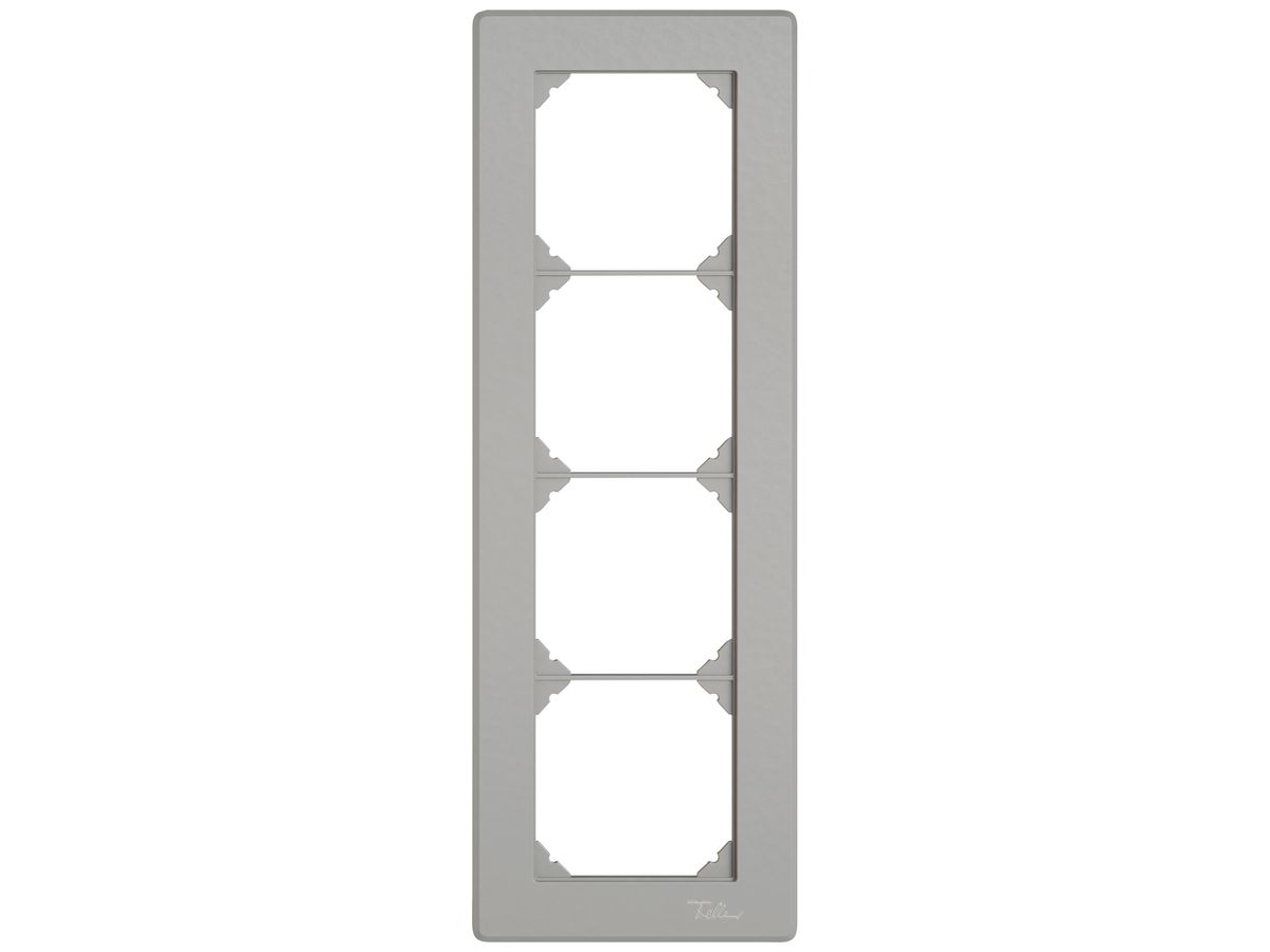 UP-Abdeckrahmen EDIZIO.liv SNAPFIX® 4×1/1×4 96×276mm hgu