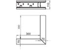 Ausseneck Bettermann GS-SA70110 reinweiss