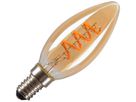 LED-Lampe SLV E14 2W 80lm 2200K kl/Go Ø35×98mm