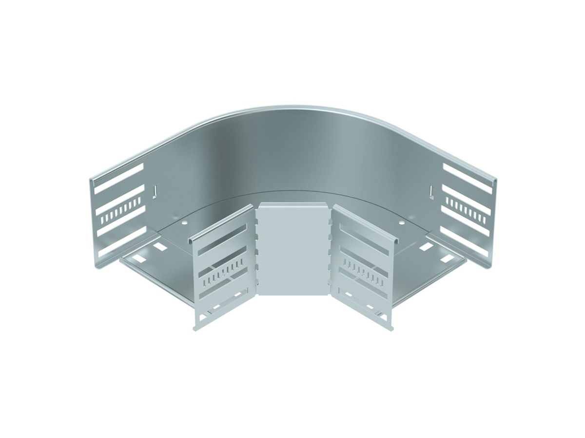 Bogen BET RB 90° 110×150mm Stahl bandverzinkt