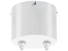 Seilsystem-Transformator SLV TENSEO 50VA, 230VAC/12VAC, Ø111×110mm, weiss