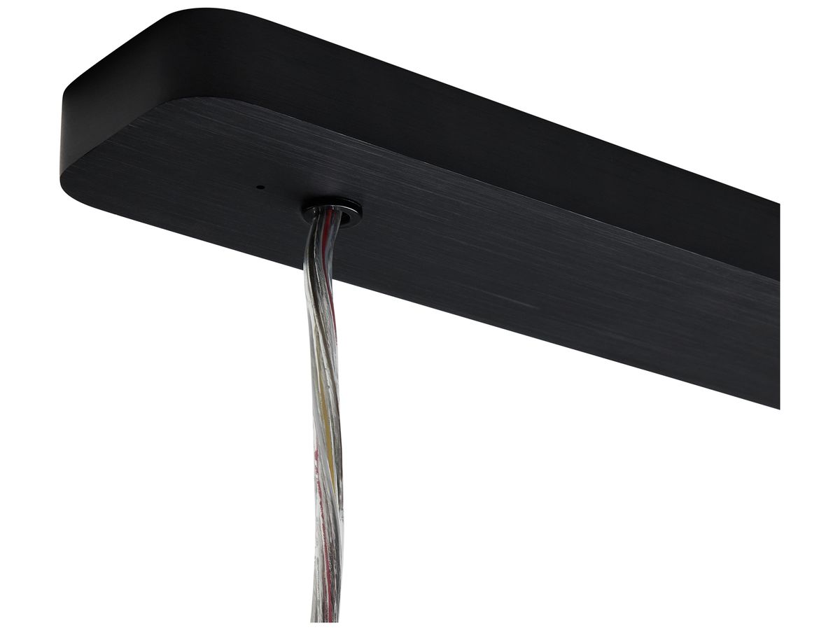 Seilabhängung Sir Heian Blade Aluminium 849×65mm schwarz