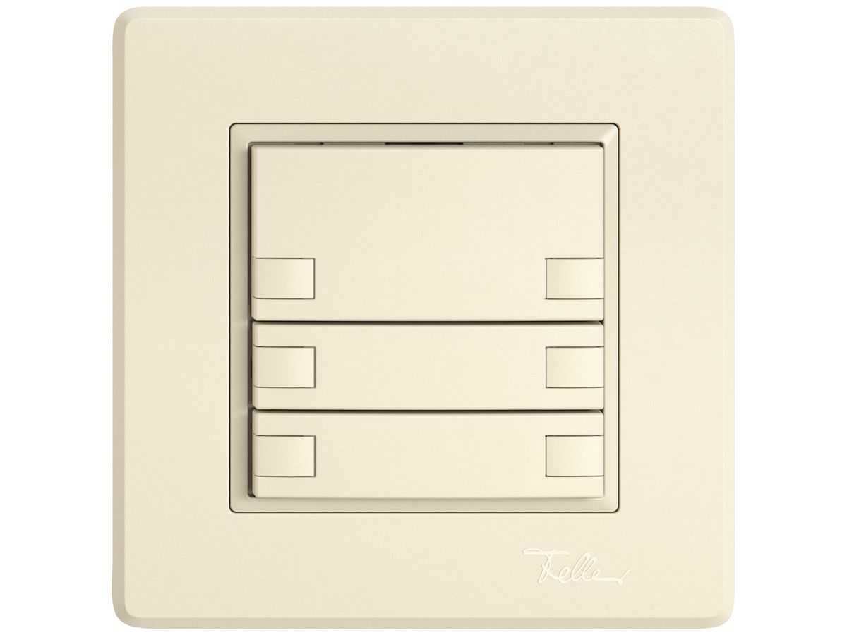 UP-Universaltaster EDIZIO.liv UNI SNAPFIX® o.LED 6× 1-Tbed.cr