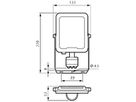 LED-Strahler Ledinaire Gen3 BVP164 LED36/840 PSU 30W SWB MDU CE, grau