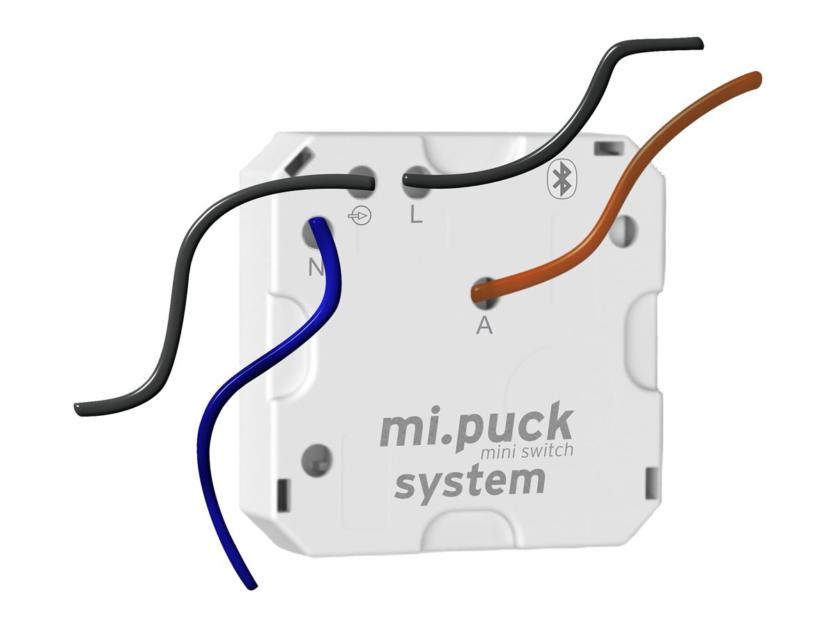 EB-RF-Schaltaktor mi.puck switch EA 16.11 pro4, 1-Kanal 230V/5A, BT