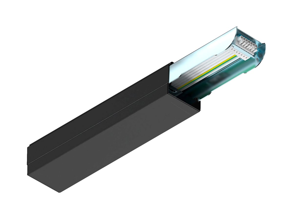 Endausspeiser SLV EASYLIGHT FOB 7-polig schwarz