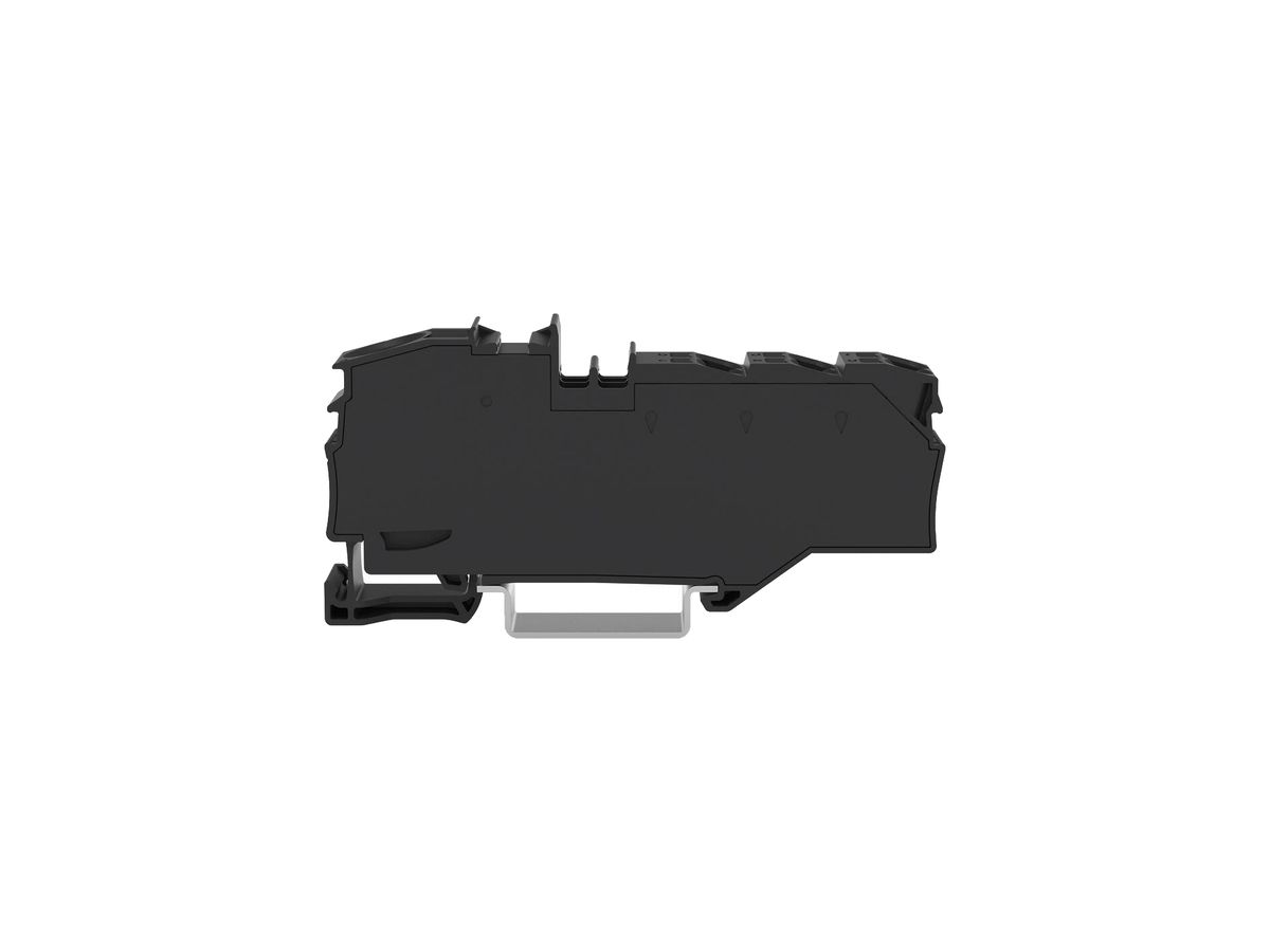 Verteilerblock WAGO TOPJOB S 1P 76A 1×Eing 16mm² 6×Ausg 4mm² sz