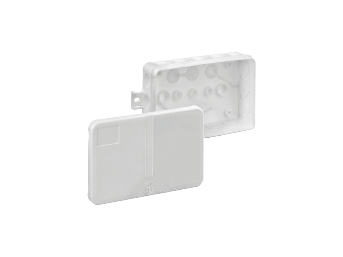 AP-Abzweigdose 2K-16 AB-L IP55 130×85×37mm weiss