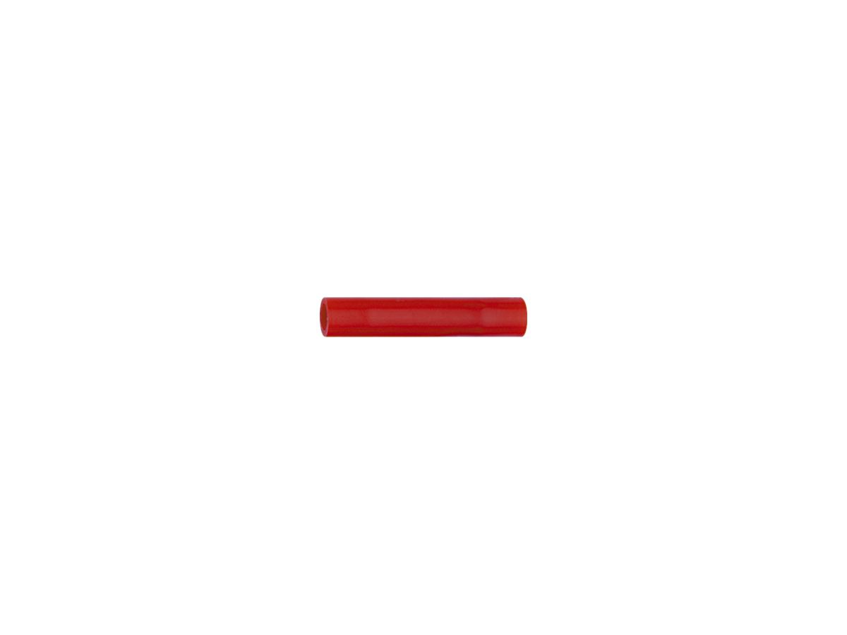 Pressverbinder Ferratec isoliert PC 0.25…1mm² rot 100 Stück