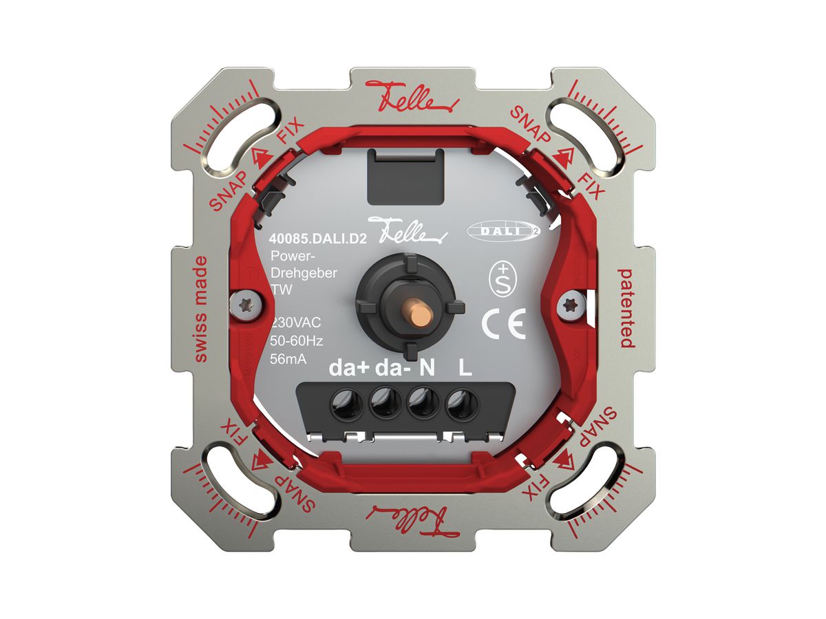 UP-Dimmer DALI Feller SNAPFIX® Tunable White 230VAC 50Hz DALI2