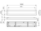 LED-Deckenleuchte Philips CoreLine 31W 4300lm 4000K 1200mm weiss