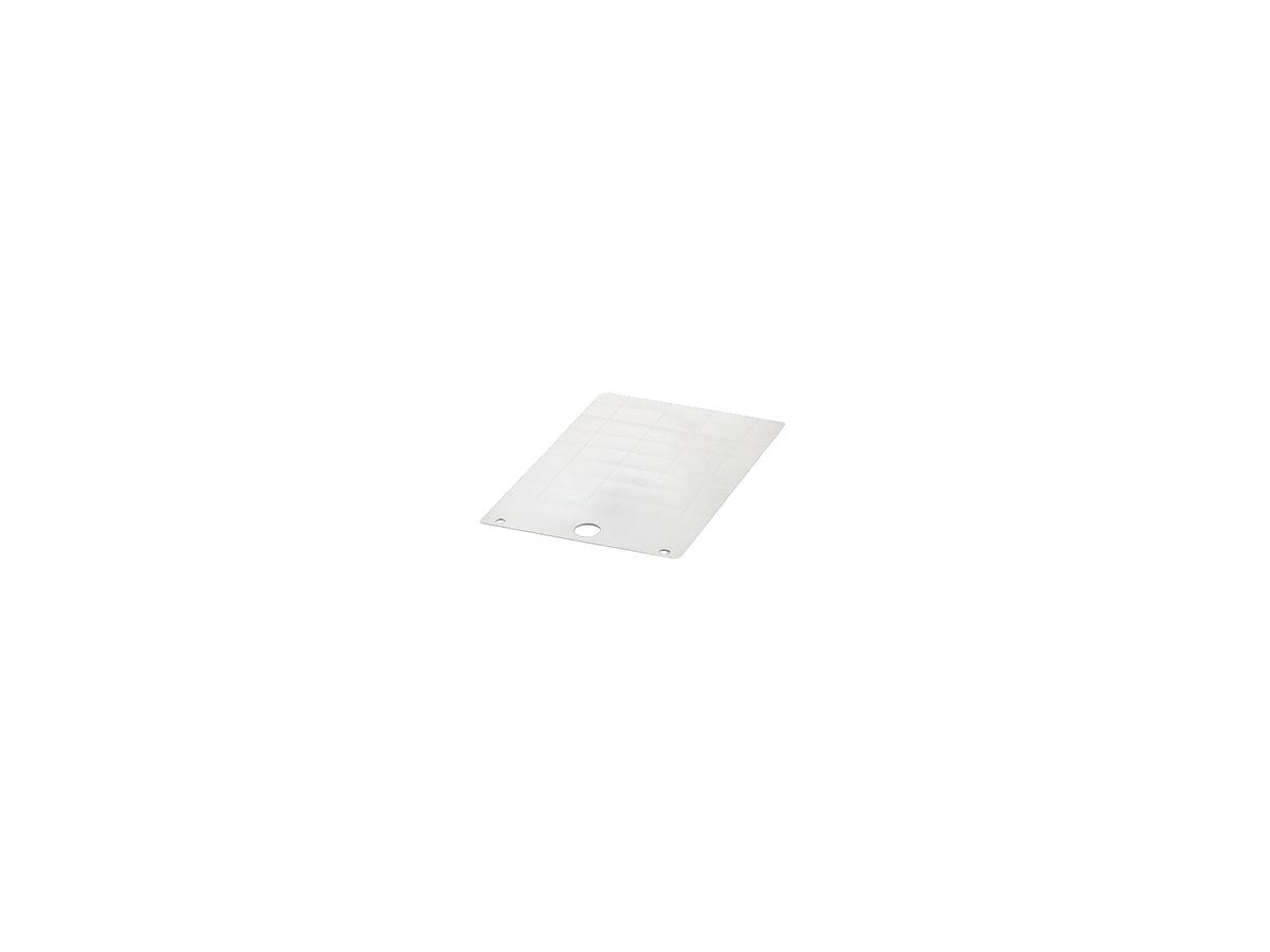 Einrastschildchen PX US4-EMP (27X17.5)