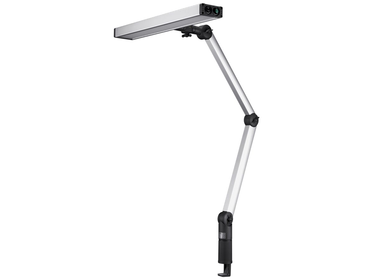 LED-Tischleuchte Rittal AS 4051.105 545×90×35mm 230VAC 2930lm Al weiss