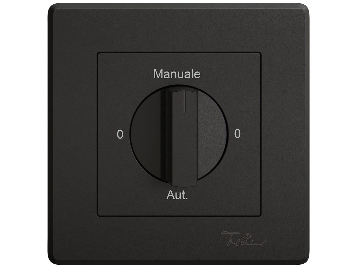 UP-Montageset EDIZIO.liv SNAPFIX® f.Drehschalter m.Griff 0-Man-0-Auto (I) sz