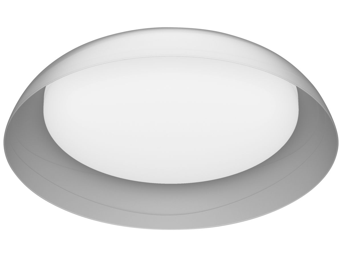 LED-Deckenleuchte Philips Fleta 10W 1850lm 827 Ø350mm transparent