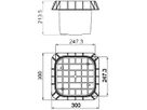 Unterflur-Trennstellenkasten Bettermann 5700 PIP ohne Trennstück 300×300×214mm