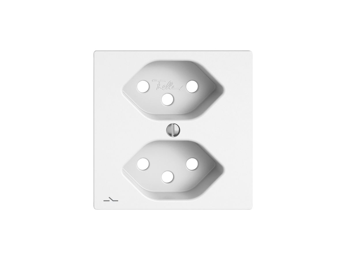 Montageset EDIZIO.liv SNAPFIX® für 2×T13 getrennt ws
