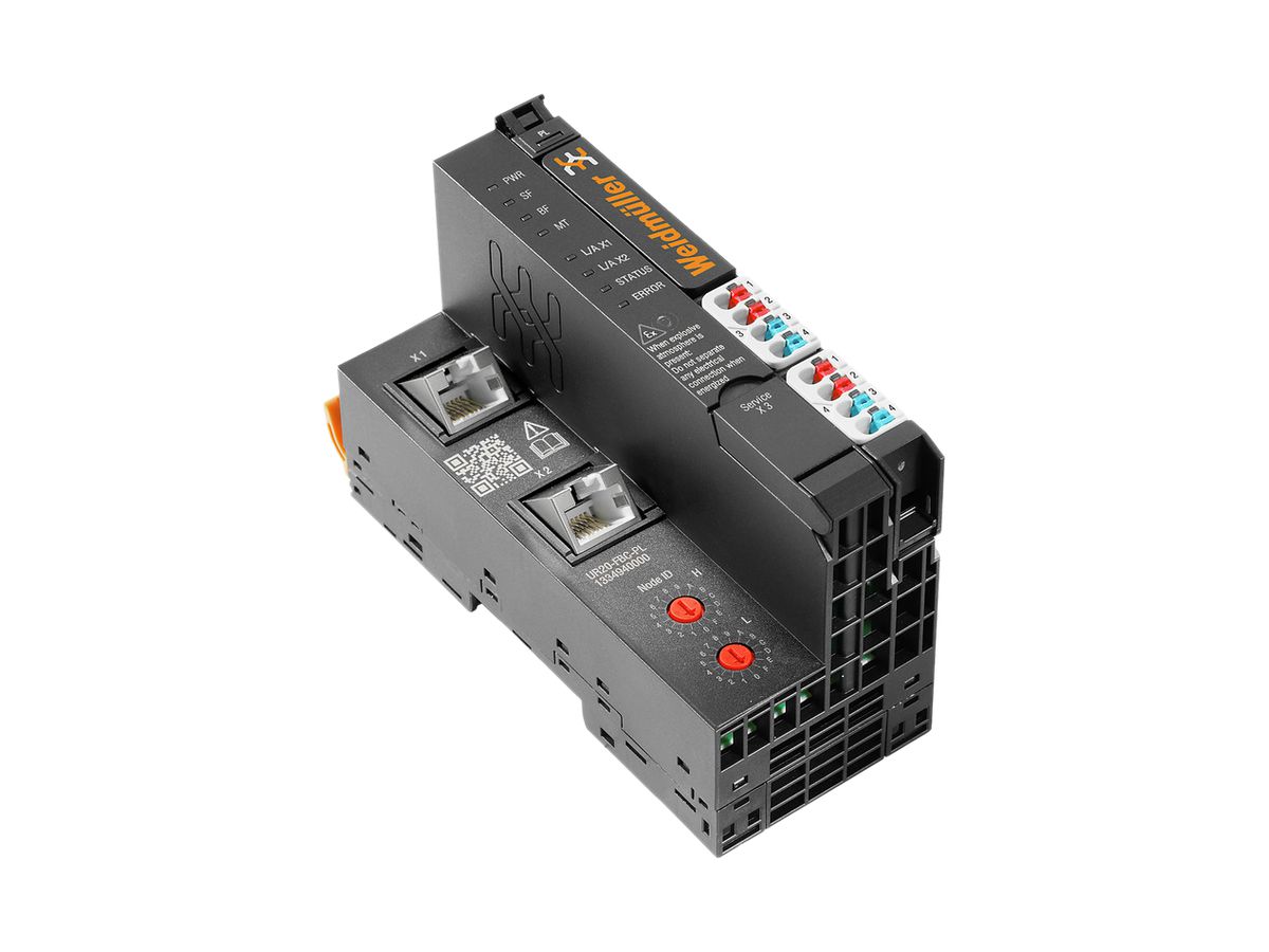 Feldbuskoppler Weidmüller Remote-I/O UR20-FBC-PL Ethernet, POWERLINK