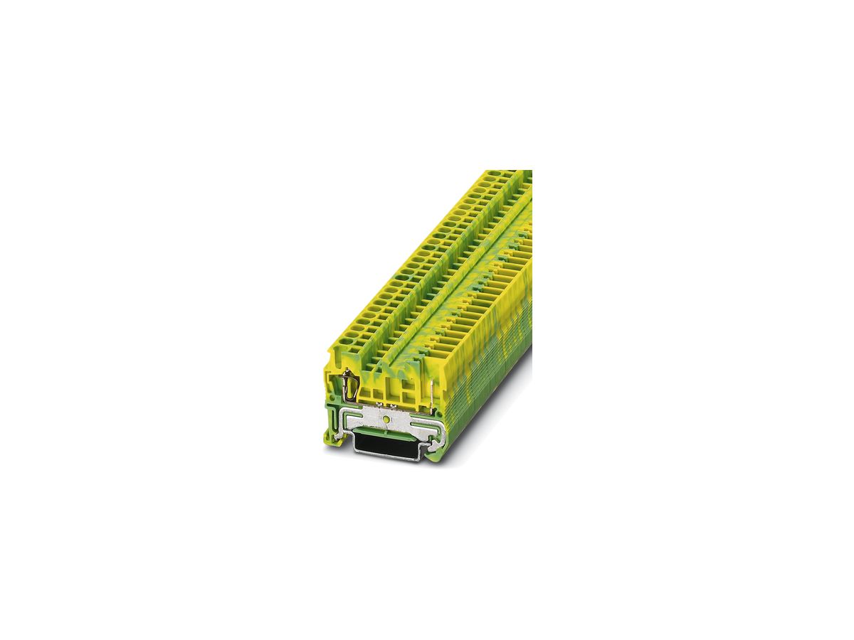 Durchgangsreihenklemme 0.08…4mm² grün/gelb, ST 2.5/1P-PE