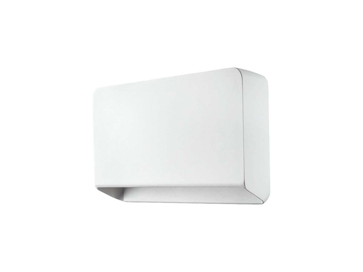 LED-Wandleuchte SG Arlon 10W 1170lm 830 IP65 DIM 270×150×47mm weiss
