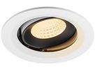 LED-Downlight SLV NUMINOS MOVE M 12W 1800lm 3000K WB DALI Ø120 ws/sz