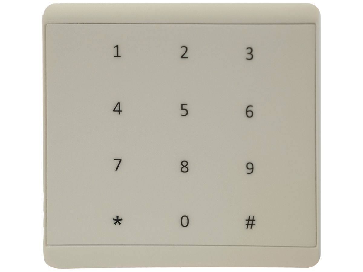 Zutrittskontrollmodul Wall E systemunabhängig 5…30V DC weiss