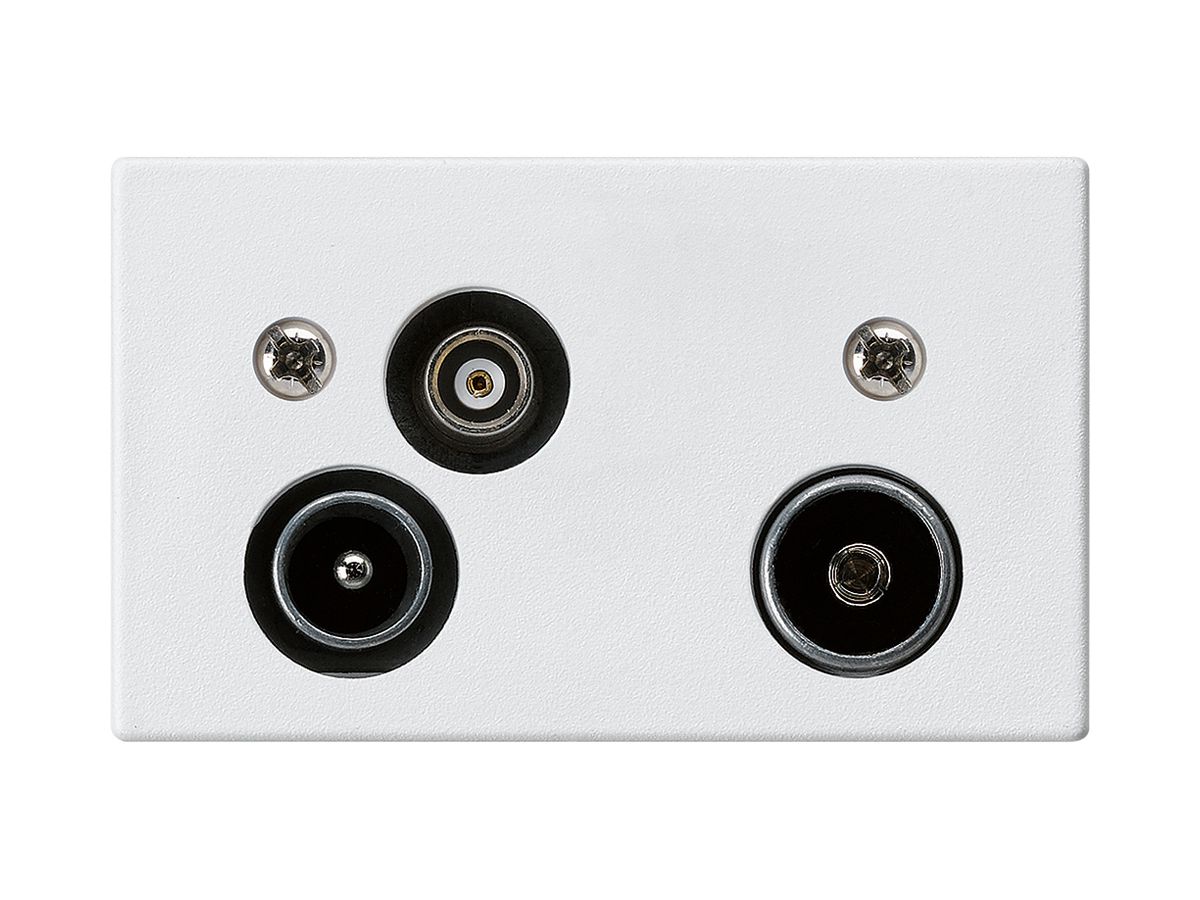 EB-Antennendose R-TV-Daten HA FLF 2GHz 11dB weiss
