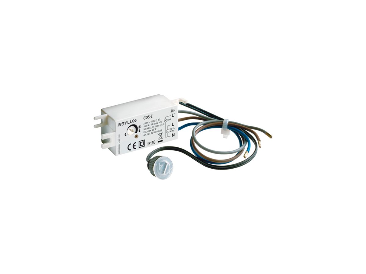 Dämmerungsschalter ESYLUX CDS-E, weiss
