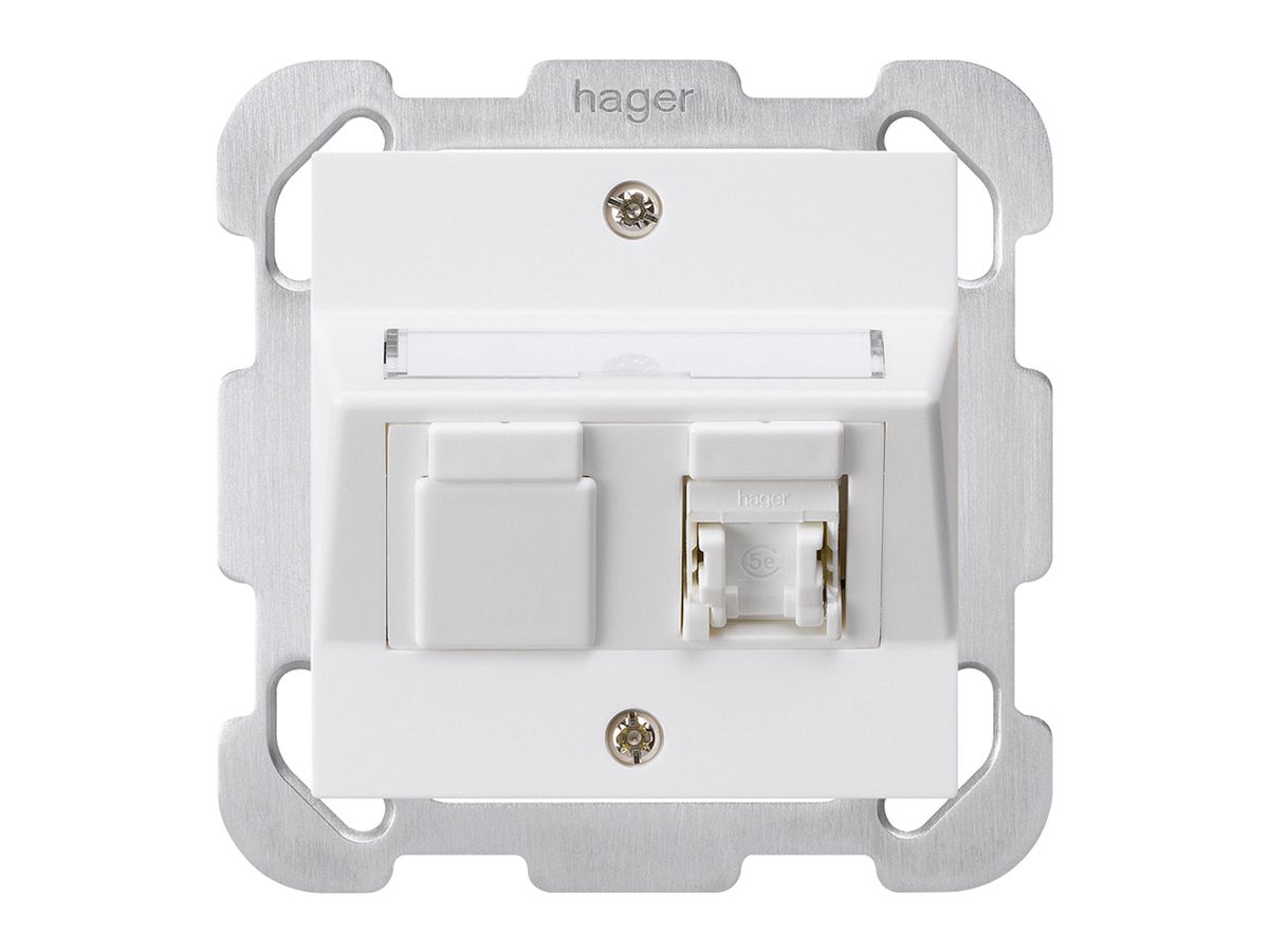 UP-Dose kallysto B Kat.5e 1RJ45/u weiss
