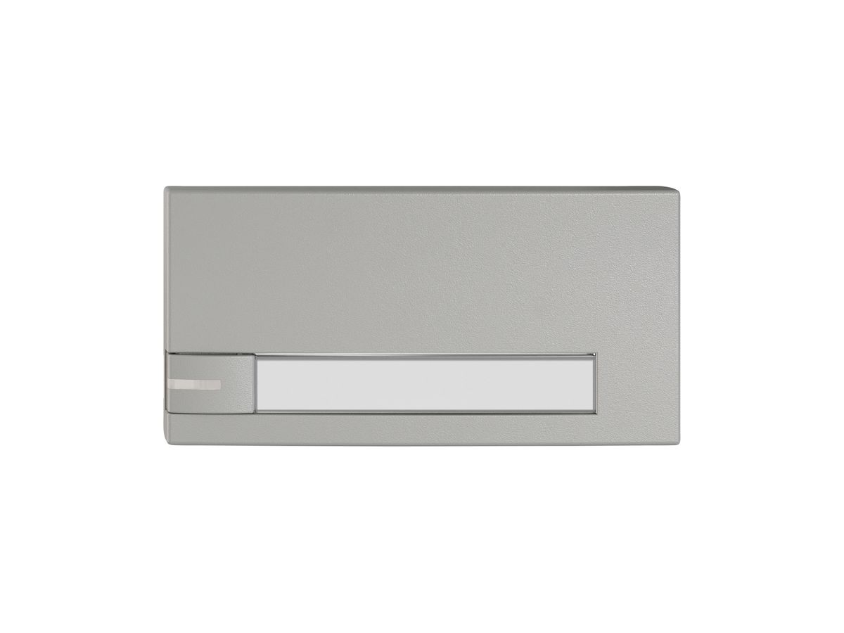 Taste 1/2 EDIZIO.liv SNAPFIX® f.KNX-&UNI m.LED m.Papier 1-Tastenbed.hgu