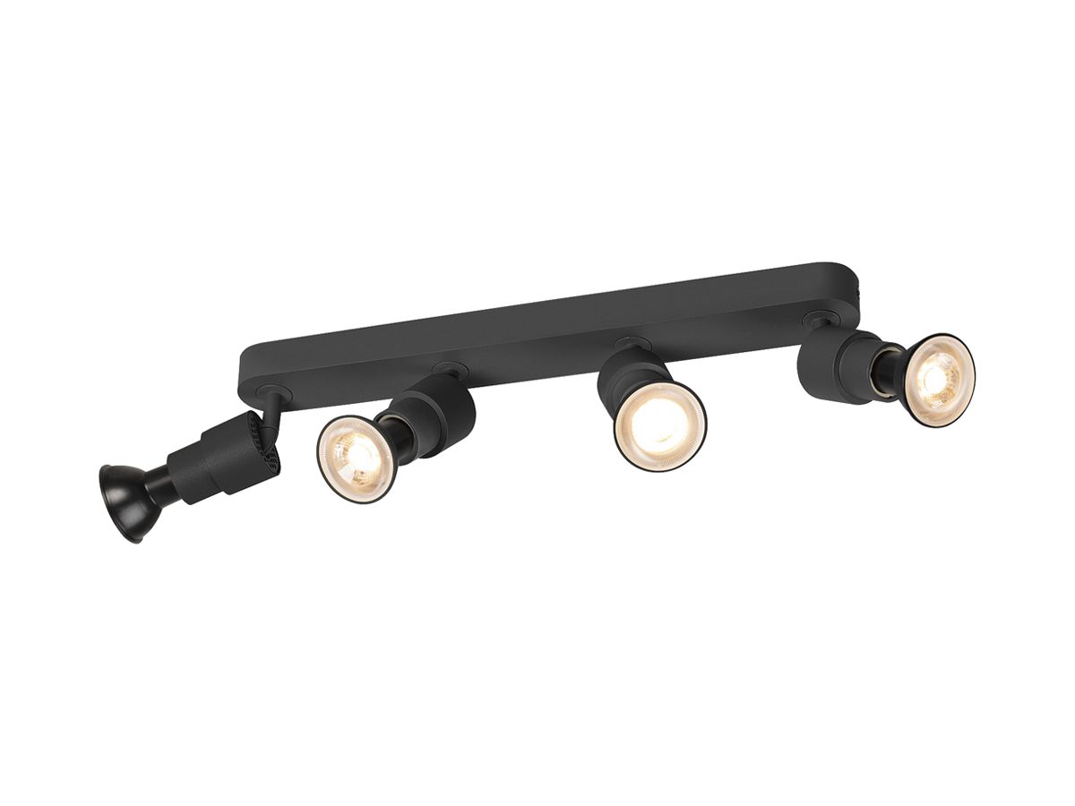 Spot SLV PURI 2.0 Basic CW GU10 4×6W DIM 365×42×96mm schwarz