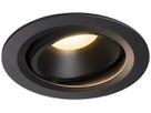 EB-LED-Deckenleuchte SLV NUMINOS MOVE DL L, 25W 2150lm 3000K 20°, schwarz