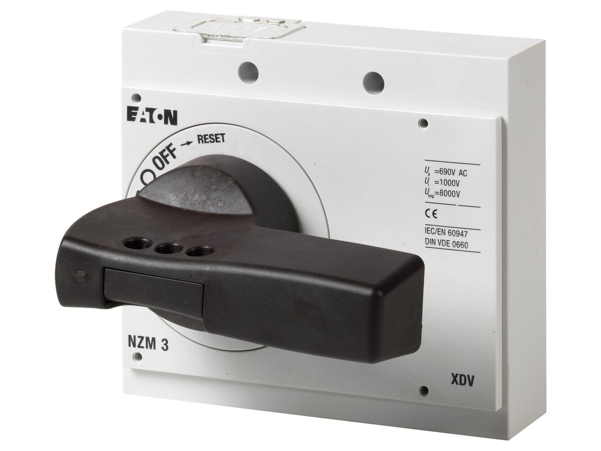 Drehgriff ETN NZM4-XDV abschliessbar rot/gelb