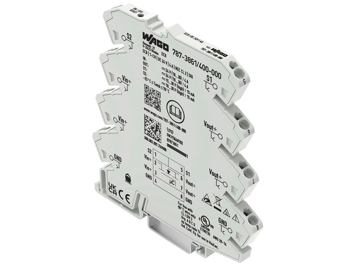Elektronischer Schutzschalter WAGO 4A