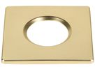 Abdeckung SLV UNIVERSAL IP65 Kunststoff 88×88×5.5mm Gold