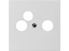 Frontplatte kallysto 60×60mm beige für R/TV-NET