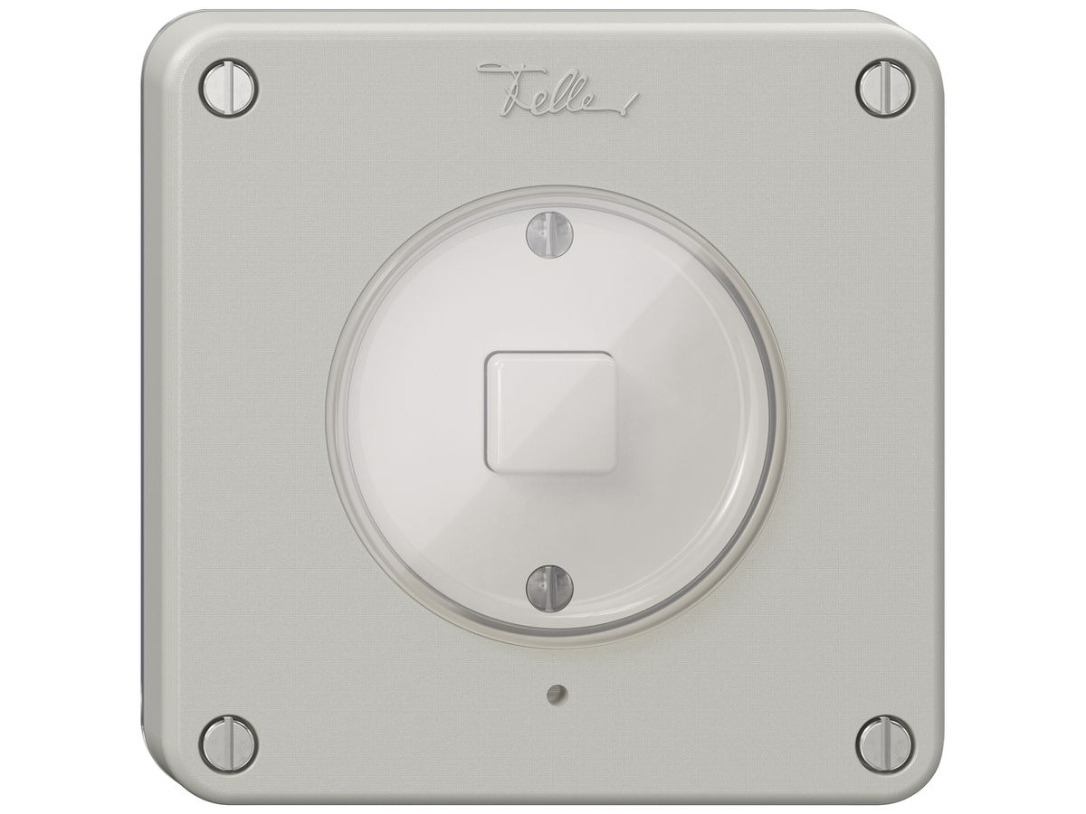 Taster KNX RGB NEVO KNX Pro SNAPFIX® 1T 1B LED IP55 lgu