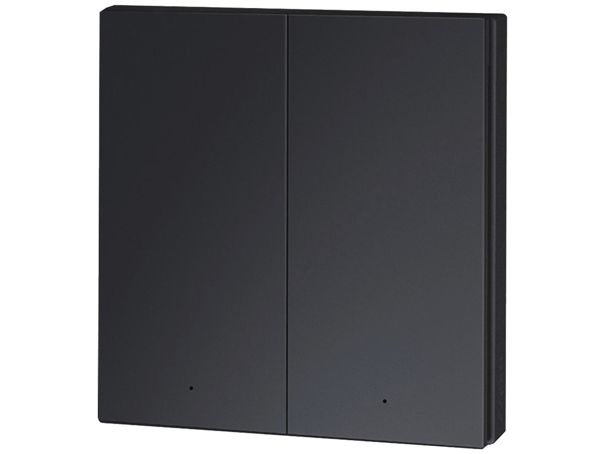 AP-Wandsender Aqara WRS-R02-G Zigbee 2-Kan 86×85.8×12.5mm schwarz